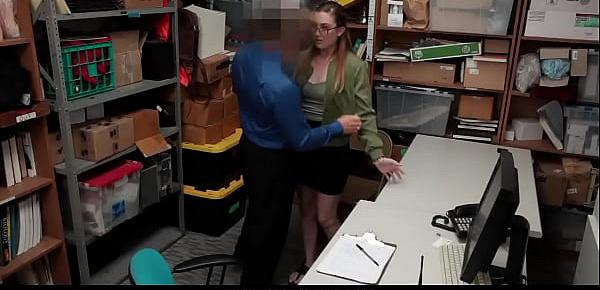  Shoplifting teen Must Fuck Officer For her Freedom